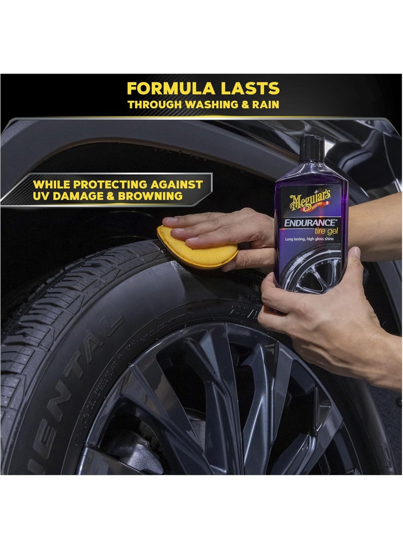 ميجواير جل إطارات ميجوايرز Gold Class Endurance G7516 سعة 16 أونصة – لمعان عالي وحماية طويلة الأمد من الأشعة فوق البنفسجية وبهتان الإطارات - Image 5