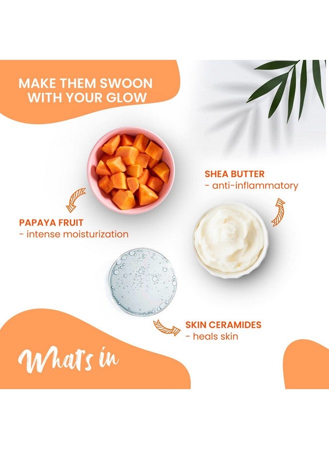 NutriGlow Advanced Organics Vitamin C Face Wash (100gm) & Body Lotion (150gm) for Brightening Skin | All Skin Type - Combo Pack of 2 - Image 4