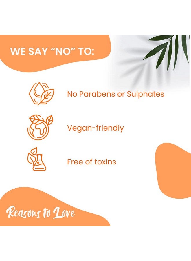 NutriGlow Advanced Organics Vitamin C Face Wash (100gm) & Body Lotion (150gm) for Brightening Skin | All Skin Type - Combo Pack of 2 - Image 5