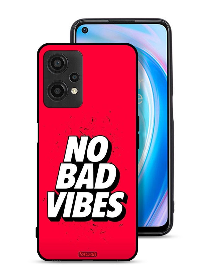 Tolwak OnePlus Nord CE 2 Lite 5G Protective Case Cover No Bad Vibes - Image 1
