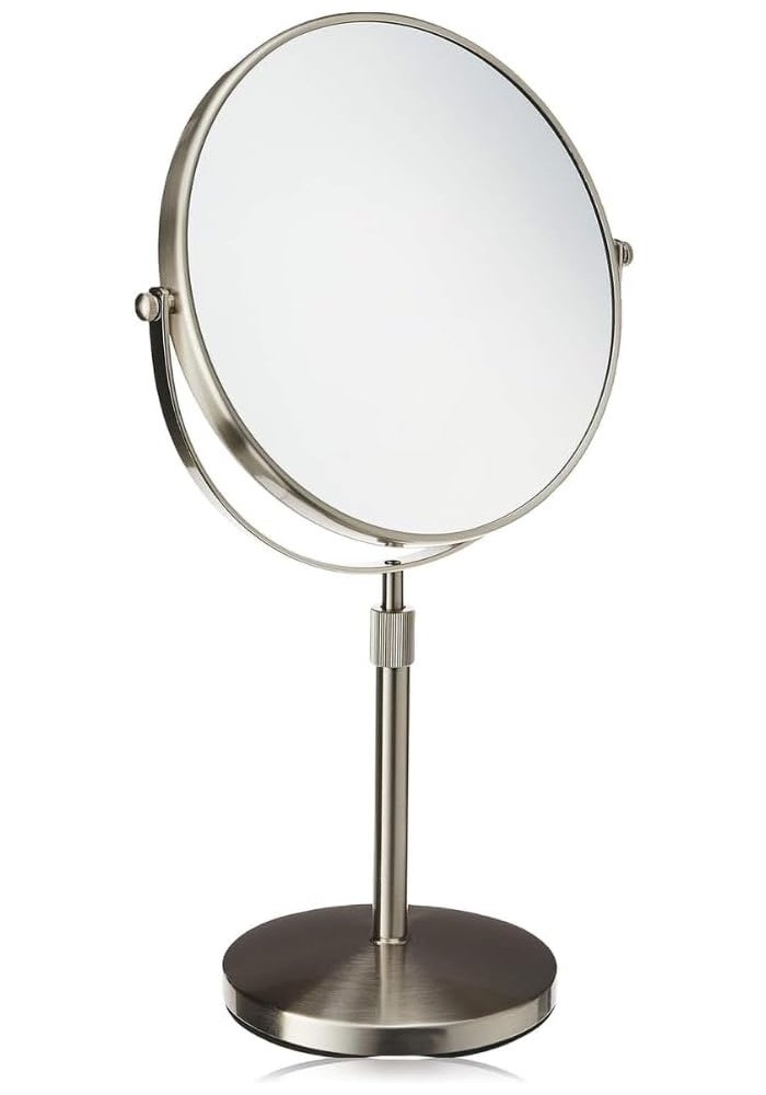 Jerdon 9-Inch Vanity Mirror with 5x Magnification - Image 1