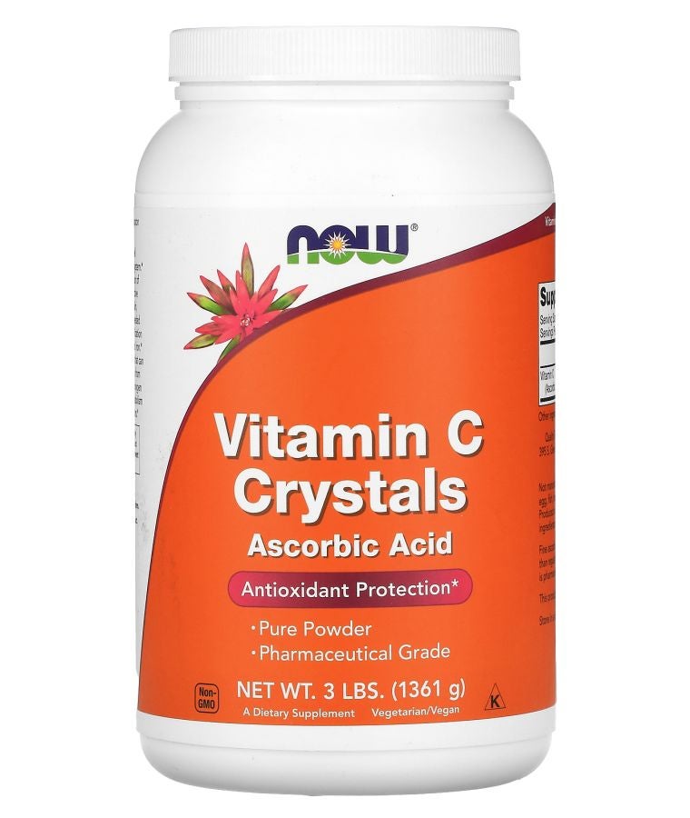 now Vitamin C Crystals 3 lbs (1361 g)