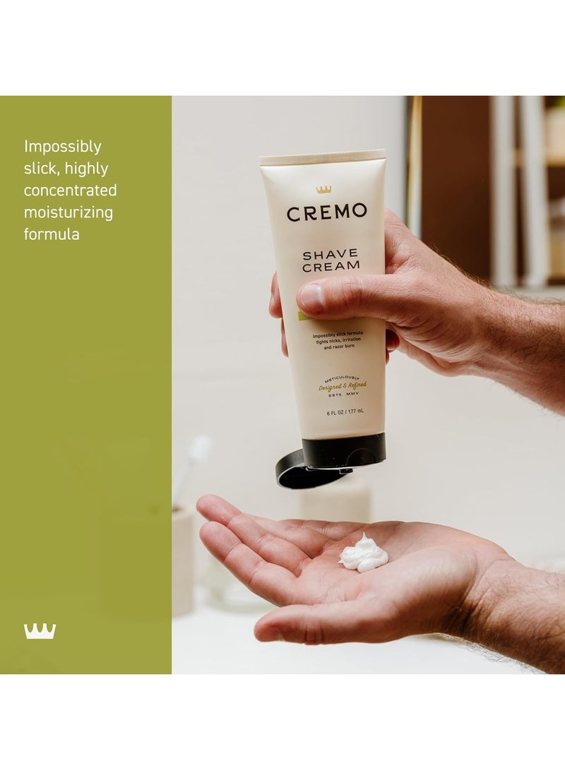 cremo Barber Grade Sage & Citrus Shave Cream 6 Fl Oz - Image 3