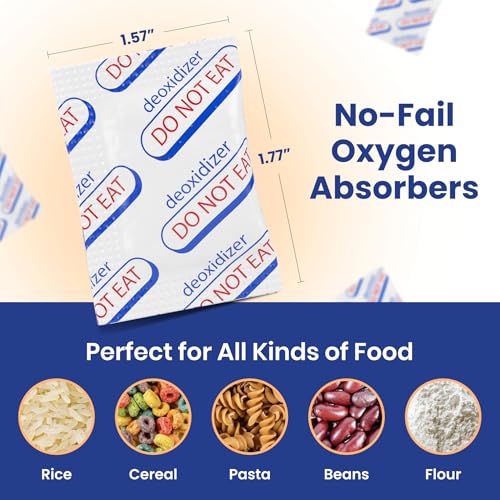 Wallaby 300cc Oxygen Absorbers - 100 Count (10x Packs of 10) with Indicator - for Long Term Food Storage, Mylar Bags, Canning, Harvest Right Freeze Dryer, Dehydrated, & Preserved Foods - FDA Food Safe - Image 2