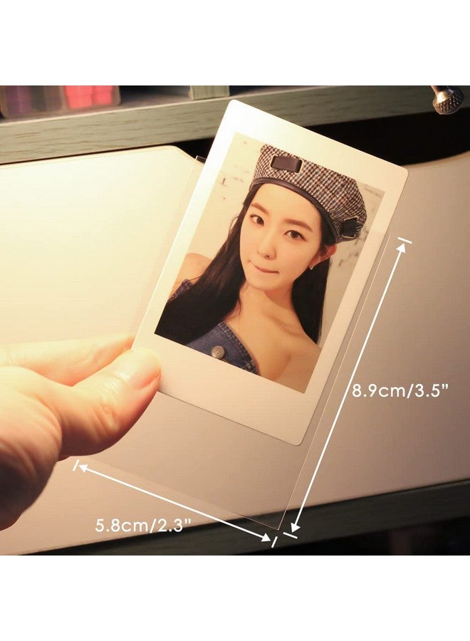 baskiss Baskiss 100 Packs Photocard Sleeves, 58 x 89 mm Thick 200 Microns Idol Card Protector Trading Shield for 3 inch Polaroid Kpop Album MD Photo  - Image 3