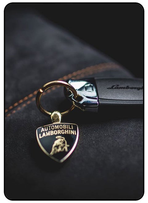 Protective Case Cover For Apple iPad 10th Generation 10.9 Inch 2022 Lamborghini Key Chain