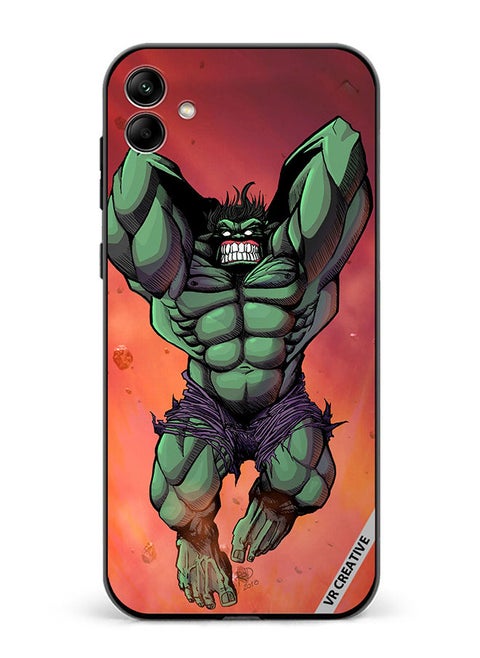 Protective Case Cover For Samsung Galaxy A04 Hulk Angry Design Multicolour