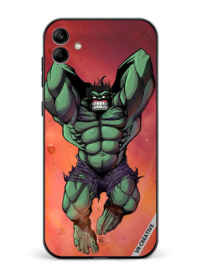 Protective Case Cover For Samsung Galaxy A04 Hulk Angry Design Multicolour