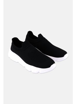 RBX Men Slip On Training Shoes, Black  - Image 1