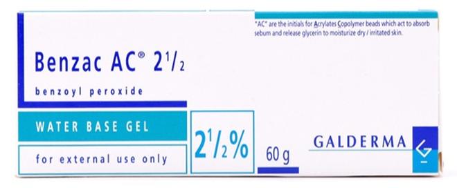 Benzac Ac 2.5% Gel 60g
