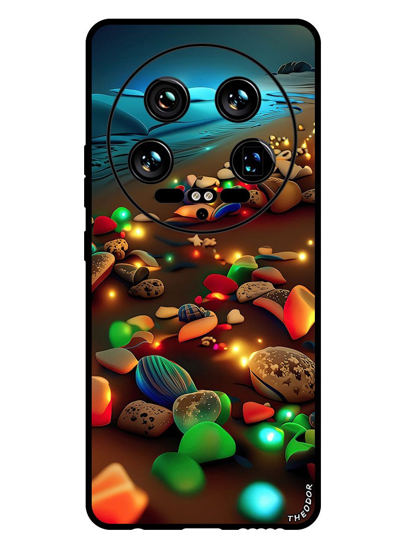 Theodor Protective Case Anti Scratch Shock Proof Bumper Cover For Xiaomi 14 Ultra Glowing Stones 1 - Image 1
