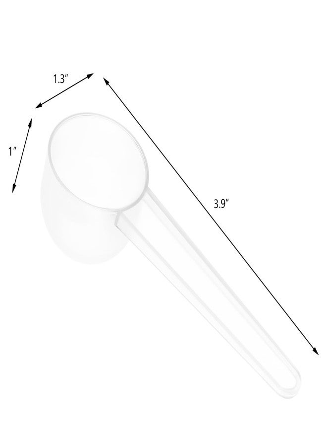 Tamnjvrr 12 Pack Plastic Measuring Scoop, (15 cc | 1 tablespoon | 15 mL) Long Handle Coffee Scoops for Measuring Coffee Tea Milk Spices Protein Pet Food (12) - Image 2