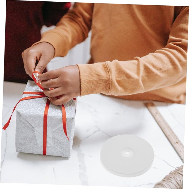 White Velvet Ribbon 9mm Wide 10 Yards Roll for DIY Hair Accessories and Gift Wrapping - Image 4