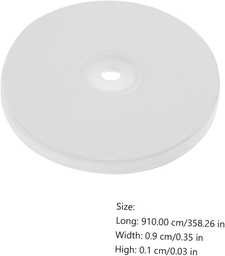 White Velvet Ribbon 9mm Wide 10 Yards Roll for DIY Hair Accessories and Gift Wrapping - Image 5