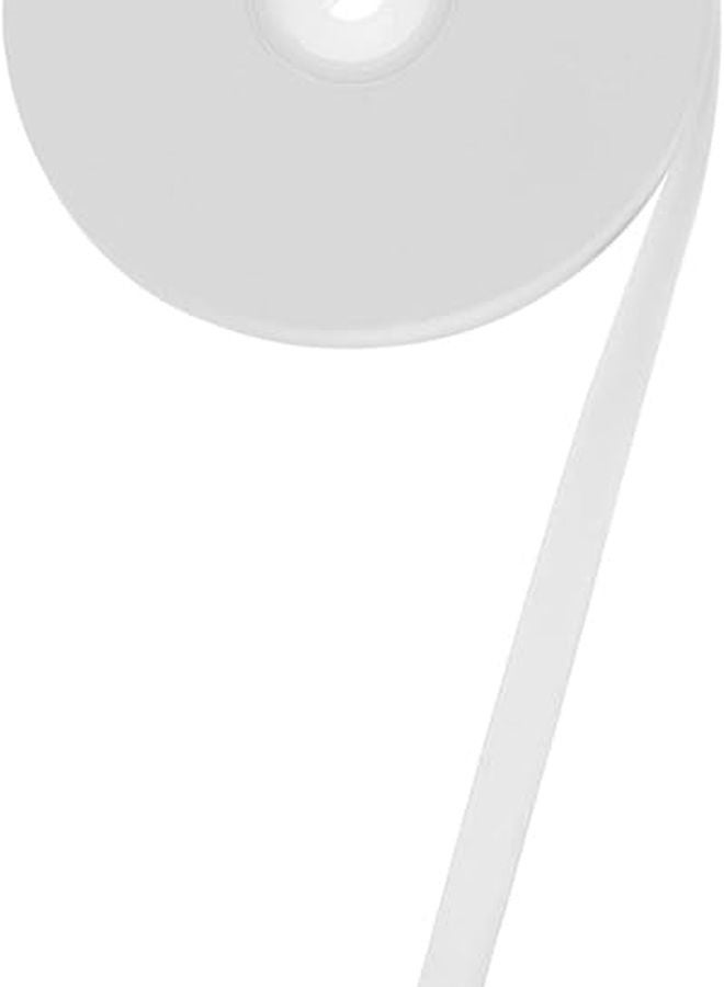 White Velvet Ribbon 9mm Wide 10 Yards Roll for DIY Hair Accessories and Gift Wrapping - Image 2