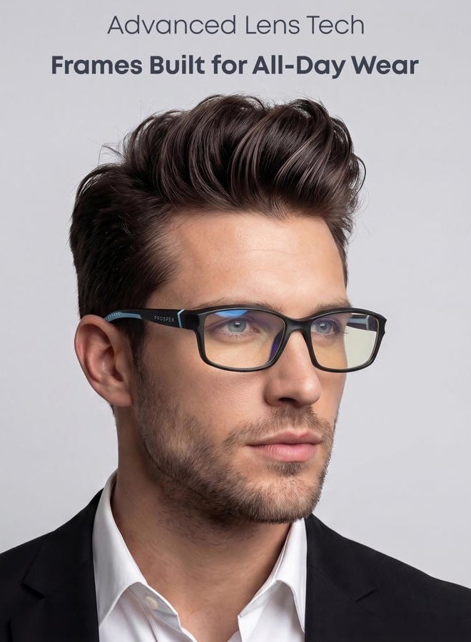 PROSPEK Computer Glasses - Blue Light Blocking Glasses - Peak - Image 3