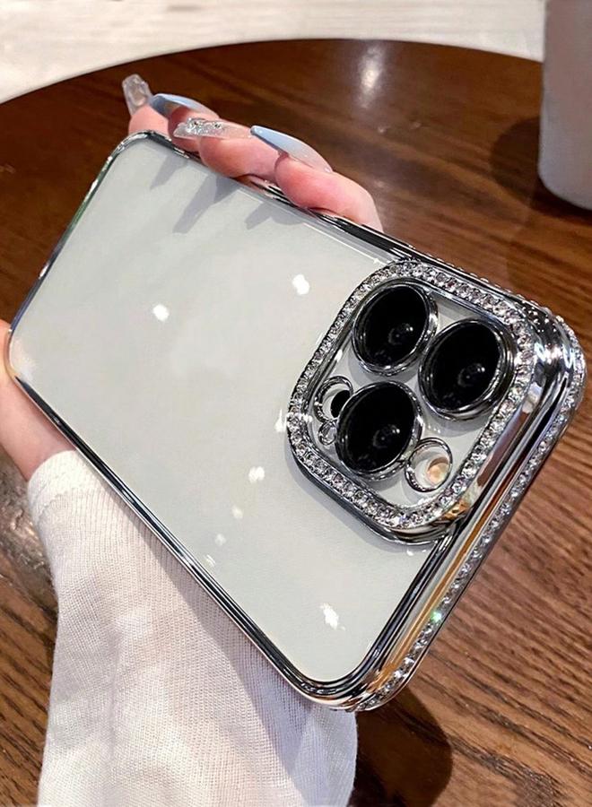 Take Two Transparent Embellished Trim iPhone Case - Image 1