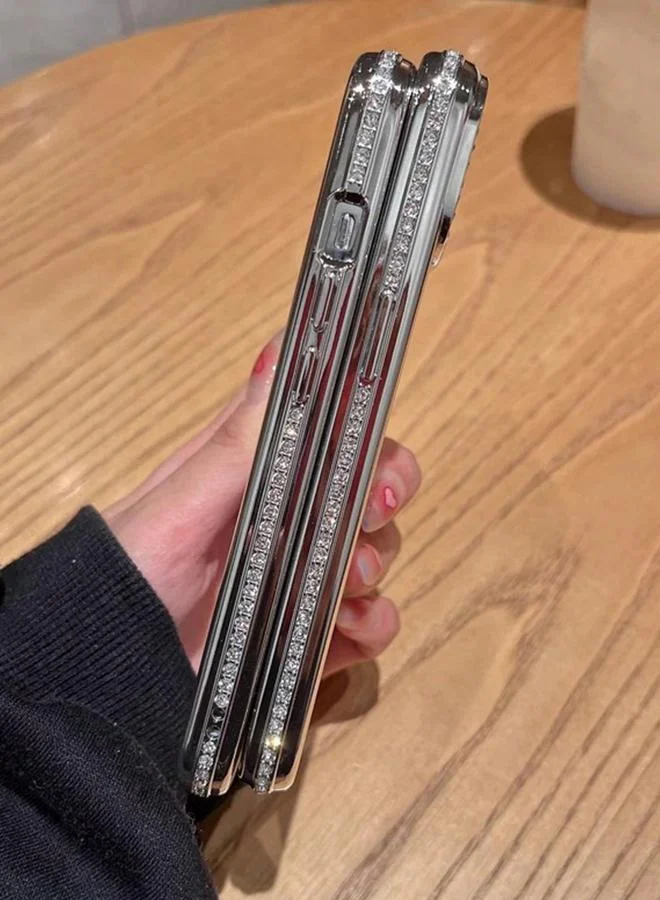 تايك تو غطاء آيفون شفاف مزين بحواف