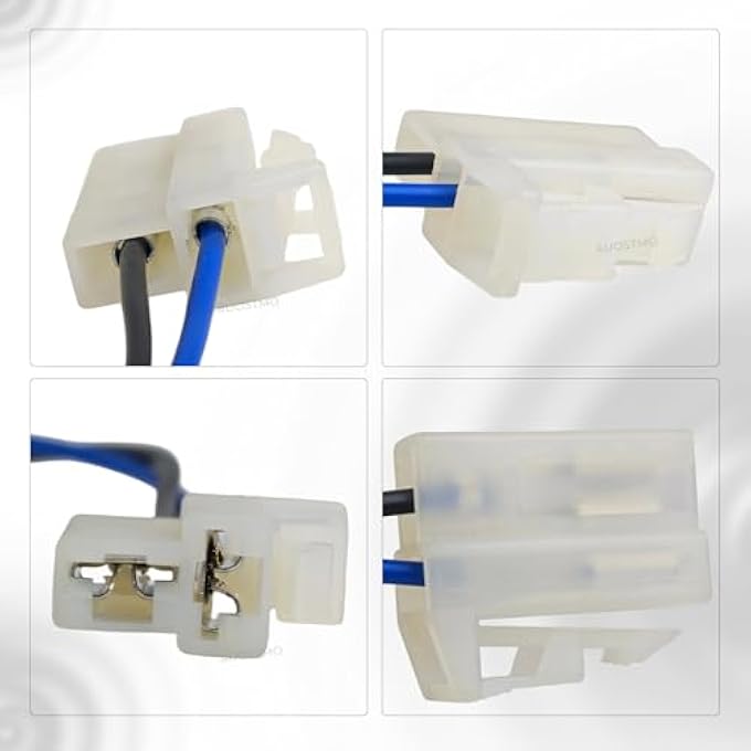 AUOSTMO Alternator Connector Pigtail Plug Repair Harness Compatible with Denso Nippondenso Kubota 2-Way DAC072 - Image 4