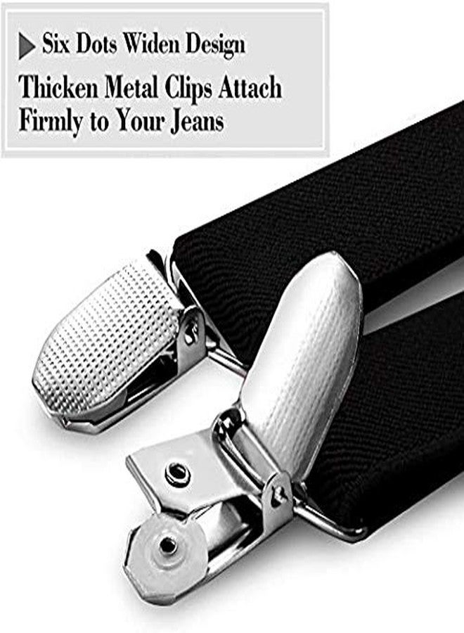 Malvina مجموعة مالفينا للأولاد من حزام معلق أسود عادي وربطة عنق سوداء - Image 3