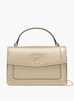 Le Confort Women Textured Satchel Bag with Magnetic Closure Ramadan Collection  - Image 1