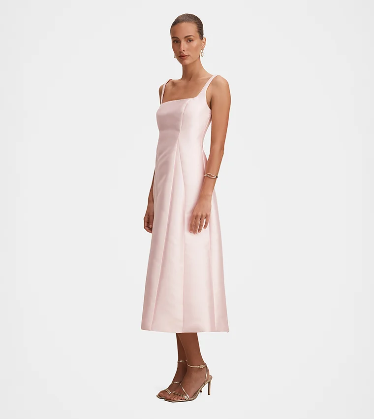 forever new Kayla Structured Satin Midi