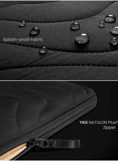 Tomtoc Terra-A27 360 Protective Puffy Laptop Sleeve for 14-inch MacBook Pro M4/M3/M2/M1 Pro/Max A3112 A3401 A3185 A2992 A2918 A2779 2024, 13.5/13.8-inch Surface Laptop 7(Copilot+ PC)/6/5/4/3 Eco-Friendly Laptop Sleeve  - Image 2