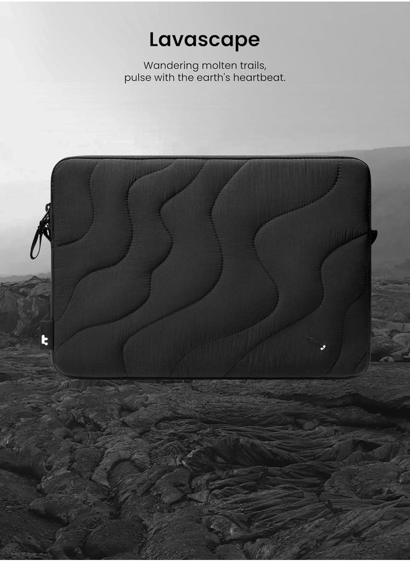 Tomtoc - Terra-A27 360 Protective Puffy Laptop Sleeve for 14-inch MacBook Pro M4/M3/M2/M1 Pro/Max A3112 A3401 A3185 A2992 A2918 A2779 2024, 13.5/13.8-inch Surface Laptop 7(Copilot+ PC)/6/5/4/3 Eco-Friendly Laptop Sleeve - Image 1
