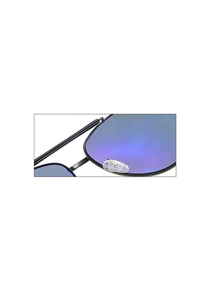 Radar Men's Grey Aviator Metal Polarized Sunglasses - Image 2