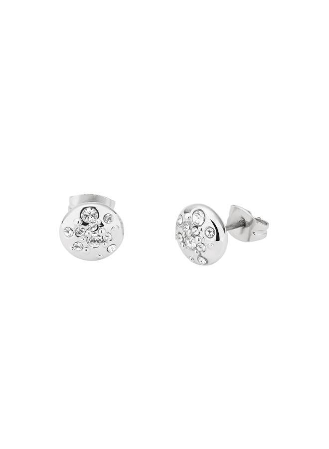 Karen Millen Crystal Sprinkle Stud Earrings - Image 2