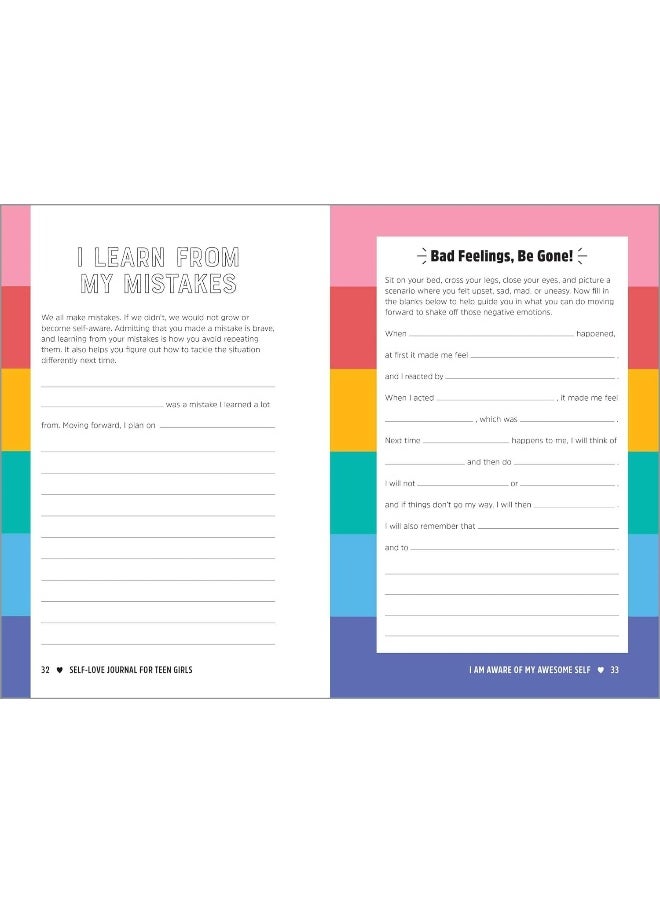Self-Love Journal for Teen Girls: Prompts and Practices to Inspire Confidence and Ce  - Image 5