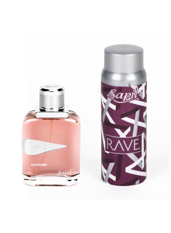 سابل رايف للنساء 100مل- عطر بخاخ / 150مل- مزيل عطر/ مجموعة هدايا - Image 3