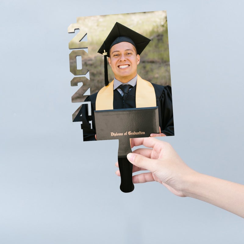 5pcs Sublimation Photo Frame Handheld Blank Photo Frame 2024 Graduation Picture Holder - Image 5