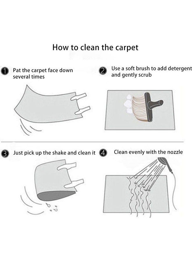 Sharpdo Artistic Abstract Area Rug Suitable for Bedroom Living Room Apartment Non Slip Soft Modern Interior Rug Water Proof Non Shedding 230*160CM - Image 5