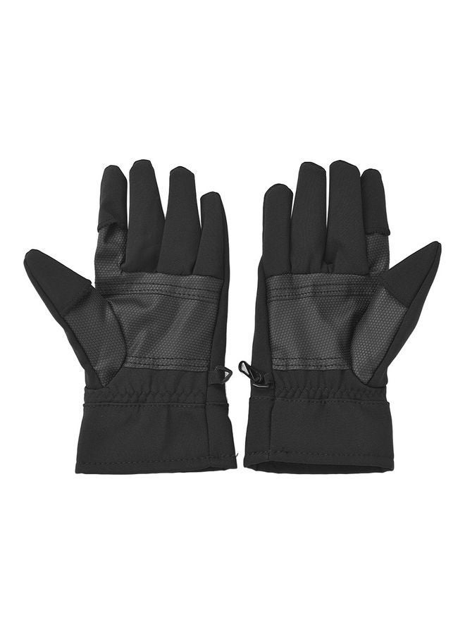 NIBEMINENT Anti-Skid Waterproof Photographic Gloves Black - Image 1