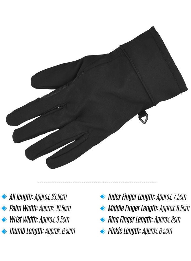 NIBEMINENT Anti-Skid Waterproof Photographic Gloves Black - Image 5