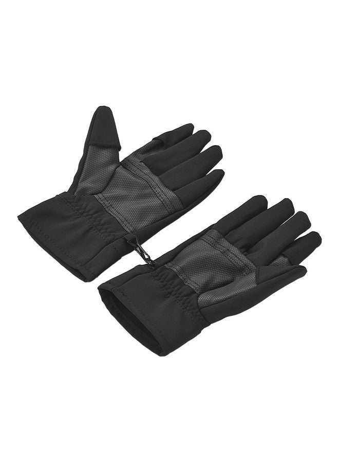 NIBEMINENT Anti-Skid Waterproof Photographic Gloves Black - Image 3
