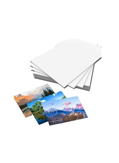 Kalon A4 300Gsm Double Side glossy Businss card paper White 50 sheets for any inkjet printer  - Image 1