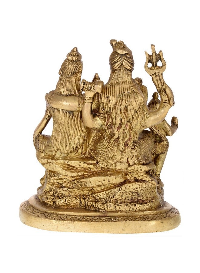 Aone India Shiva Family in Brass. - Image 2