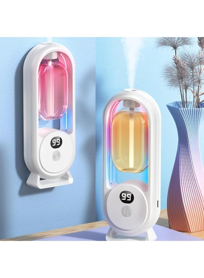 موزع روائح عطرية أوتوماتيكي، بخاخ معطر جو ذكي، موزع روائح أوتوماتيكي صغير، معطر للحمام والغرف، مرطب جو محمول، متعدد الألوان - Image 4