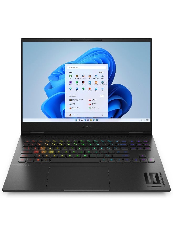 Omen Gaming (2024) Laptop – 14th Gen / Intel Core i9-14900HX / 16inch WQXGA / 2TB SSD / 32GB RAM / 8GB NVIDIA GeForce RTX 4070 Graphics / Windows 11 Home English/Arabic Black