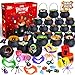 spring flower SpringFlower 384 PCS Halloween Party Favors For Kids 48 Pack Bulk Prefilled Witch Cauldrons Witch Halloween Toys in Bulk Halloween Party Supplies Halloween Prizes Gifts for Kids Trick or Treat - Image 3