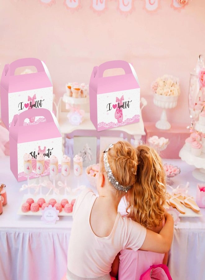 Roaring Good Time 12 PCS Ballerina Party Favor Boxes Treat Candy Goodie Bags Ballerina Party Bags Mama Mia for Baby Shower Birthday Decoration Dancing Decoration Supplies - Image 5
