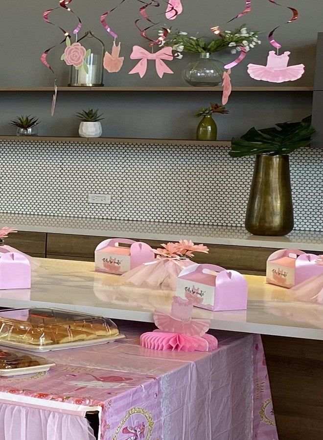 Roaring Good Time 12 PCS Ballerina Party Favor Boxes Treat Candy Goodie Bags Ballerina Party Bags Mama Mia for Baby Shower Birthday Decoration Dancing Decoration Supplies - Image 3