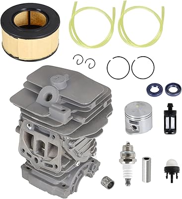 YSMN Cylinder Piston Kit 44MM Bore Replacement for Stihl MS251 MS 251 Chainsaws 1143-020-1207 11430201207 - Image 1