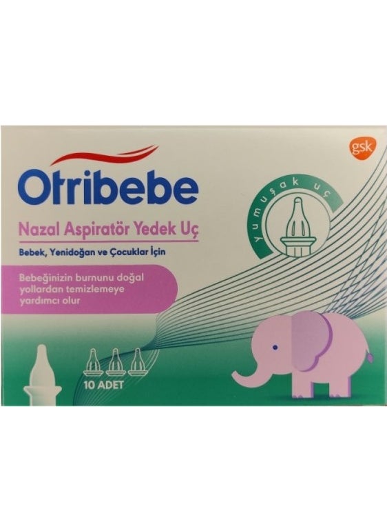 Otribebe Nasal Aspirator Spare Tips 10pcs 