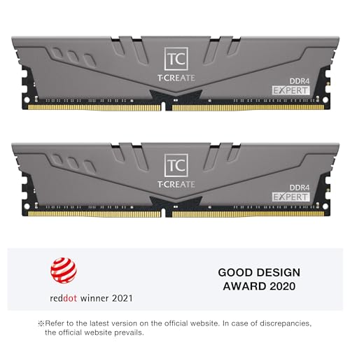 TEAMGROUP TCreate Expert overclocking 10L DDR4 64GB Kit 2 x 32GB 3200MHz PC4 25600 CL16 Desktop Memory Module Ram TTCED464G3200HC16FDC01 - Image 3