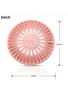 Generic Hair Catcher Durable Silicone Hair Stopper Shower Drain Covers Easy to Install and Clean Suit for Bathroom Bathtub and Kitchen 5 Pack  - Image 2