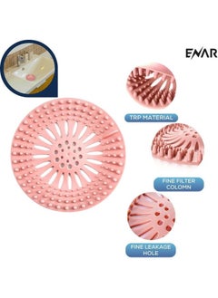 Generic Hair Catcher Durable Silicone Hair Stopper Shower Drain Covers Easy to Install and Clean Suit for Bathroom Bathtub and Kitchen 5 Pack  - Image 5