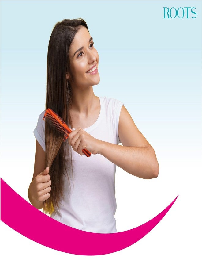 ROOTS Hair Comb 6 Cellulose acetate material - Image 3